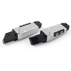 Silver Rear Passenger Foot Pegs for Honda CBR600RR CBR600 F4 F4i (2003-2012)