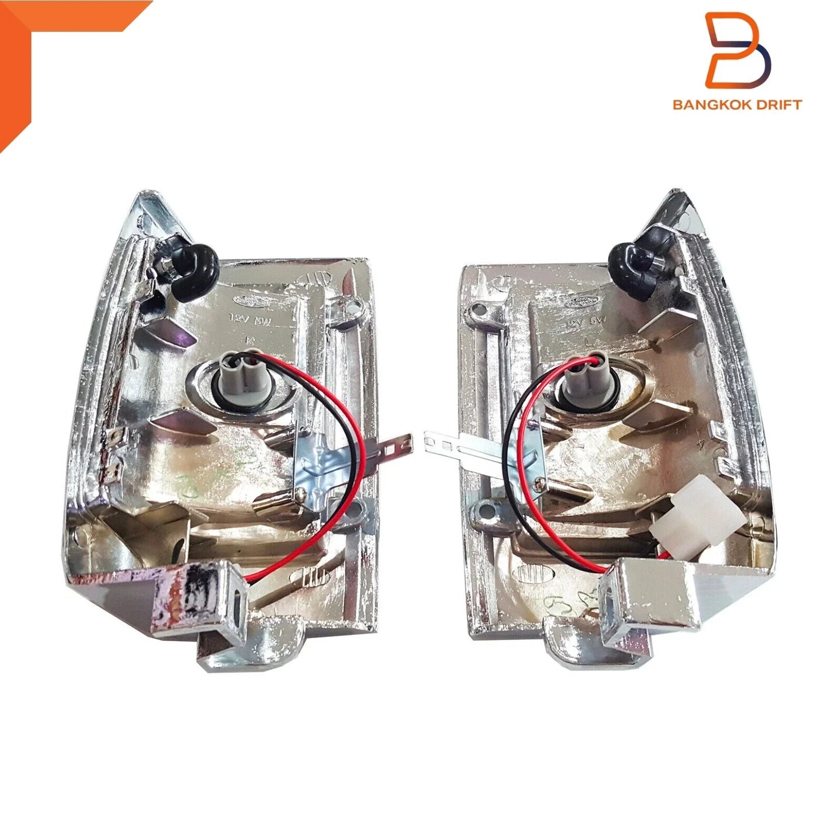 Chrome Corner Parking Lamp Light for Nissan D21 Navara Pickup (1990-1997)