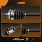 Front Right CV Axle Assembly for Ford Fusion (2010–2012), Lincoln MKZ (2010–2012)