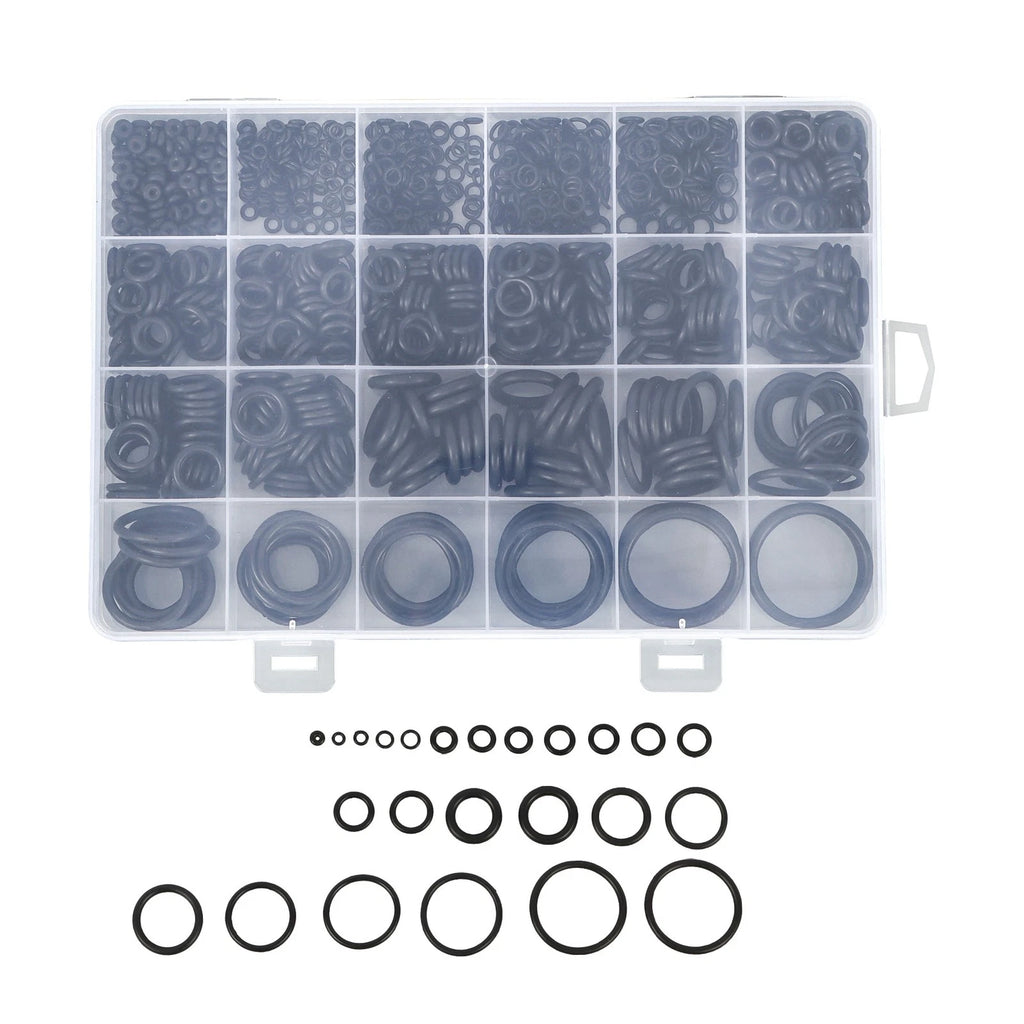 Set of 1020 O-Rings for Universal Applications (Various Sizes)