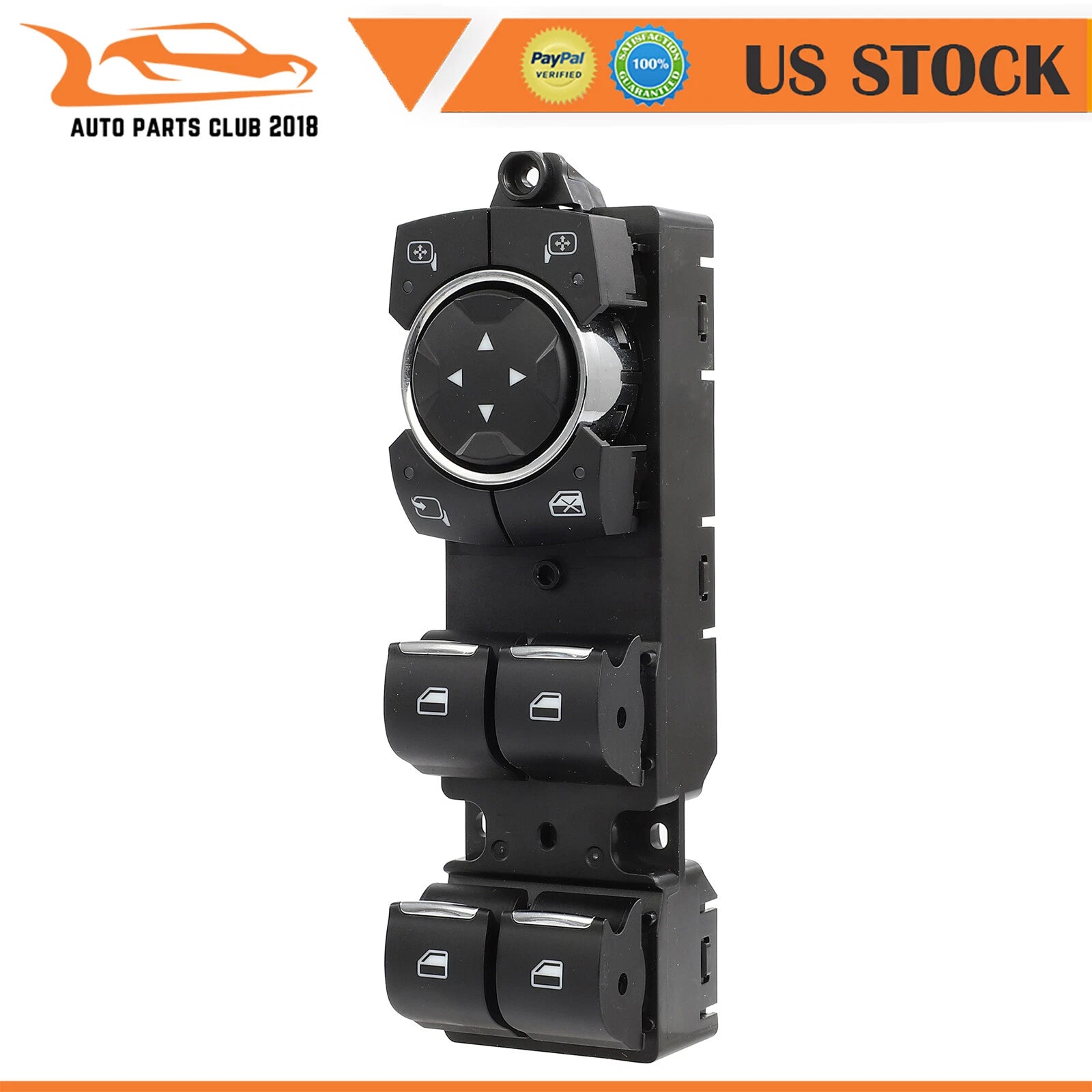 Front Left Power Window Switch for Ford Fusion (2014-2020) & Expedition (2018-2021)