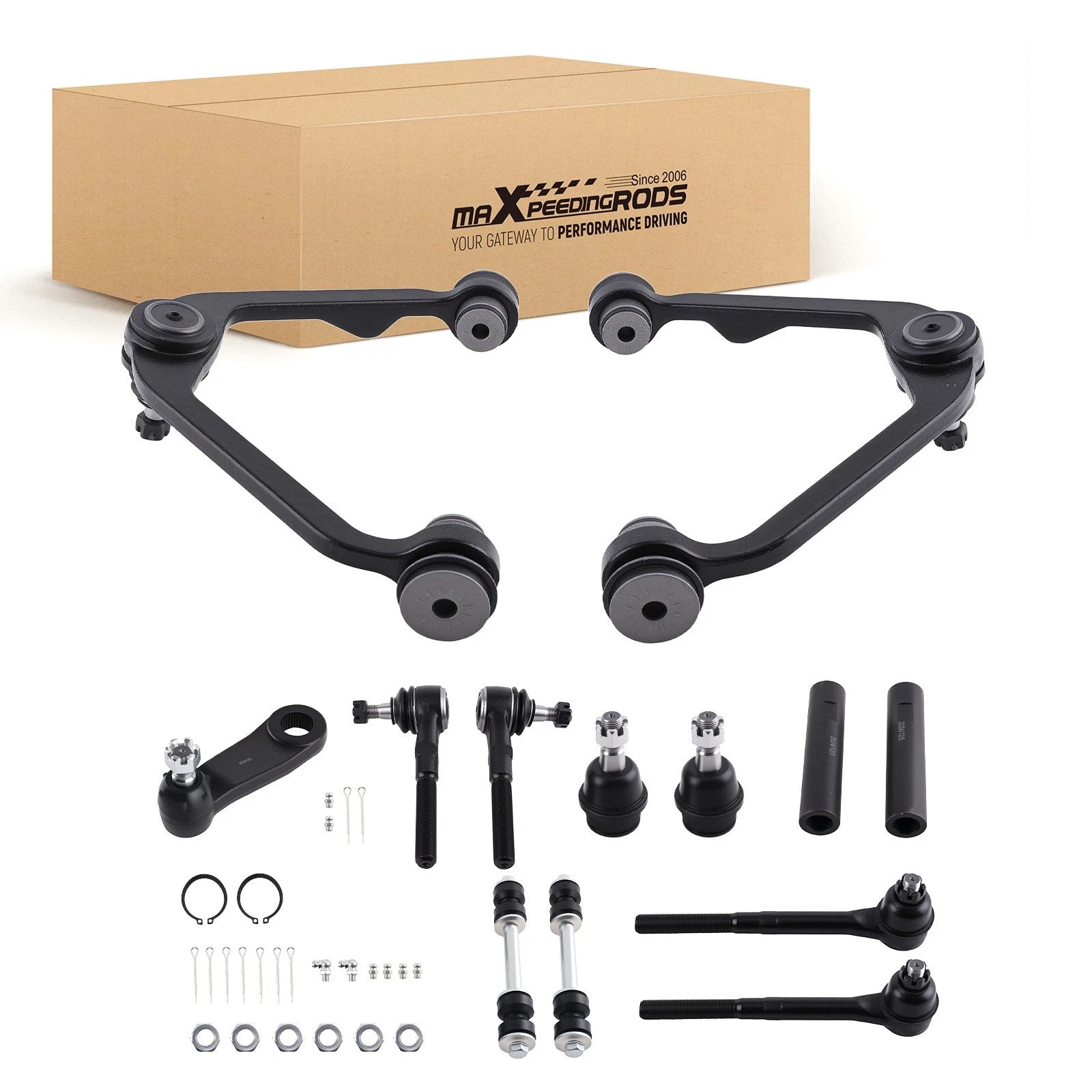 13x Front Upper Control Arm Tie Rods Kit for Ford Expedition F-250 (1997–2002)
