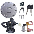 Ignition Switch Fuel Gas Cap Seat Lock Key Set for Honda CBR1000RR (2004–2006)