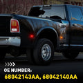Smoked Amber Red LED Fender Side Marker for Ram 3500 (2010–2018)
