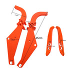 Inner Fairing Batwing Support Speaker Brackets for Harley Touring Electra (1996–2013)
