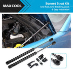 Front Hood Gas Strut Damper Lift Kit for Nissan Navara D40 (2005–2014)