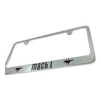 Chrome License Plate Frame for Ford Mustang Mach 1 (2021–2024)