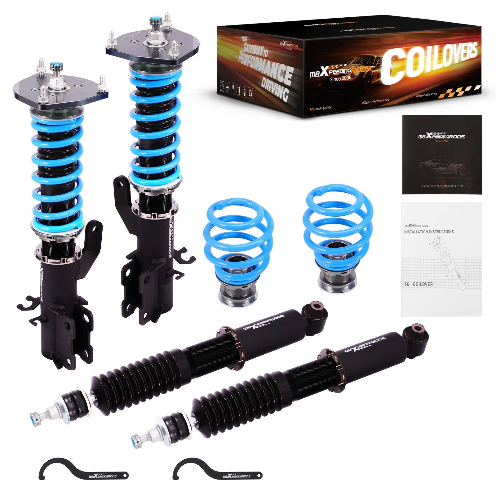 24-Way Coilover Suspension Lowering Kit for Nissan Sentra (2013–2019)