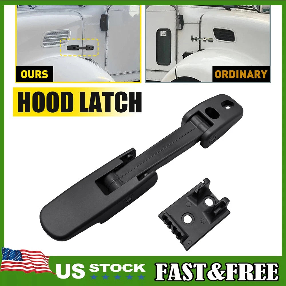 Heavy Duty Hood Latch Kit LH for Kenworth T170 (2005â2019)