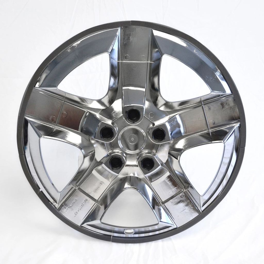 Lug Cover Hub Caps Chrome 17 Inch Replacement for Malibu G6 Aura (2007–2012)