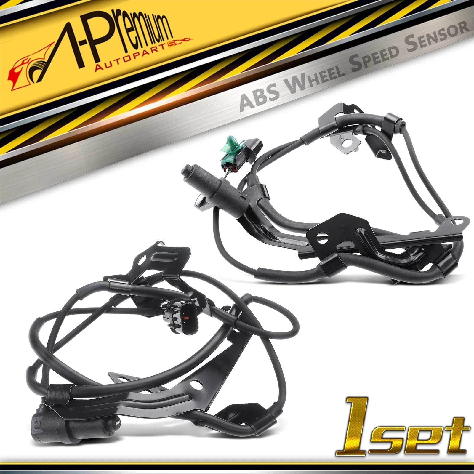 2X Front ABS Wheel Speed Sensors for Mitsubishi L200 (2012–2015)