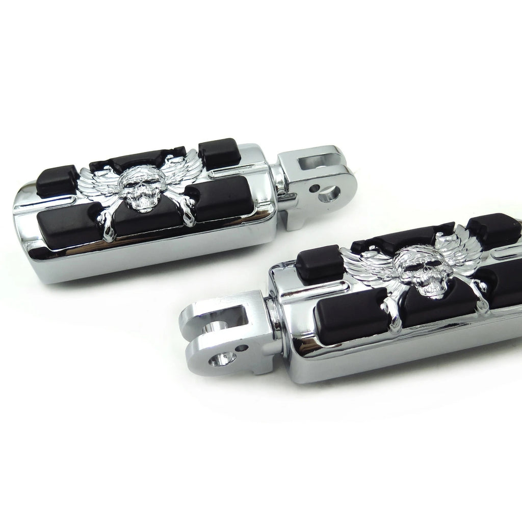 Pirate Skull Footpeg for Triumph Adventurer (1996–2001)