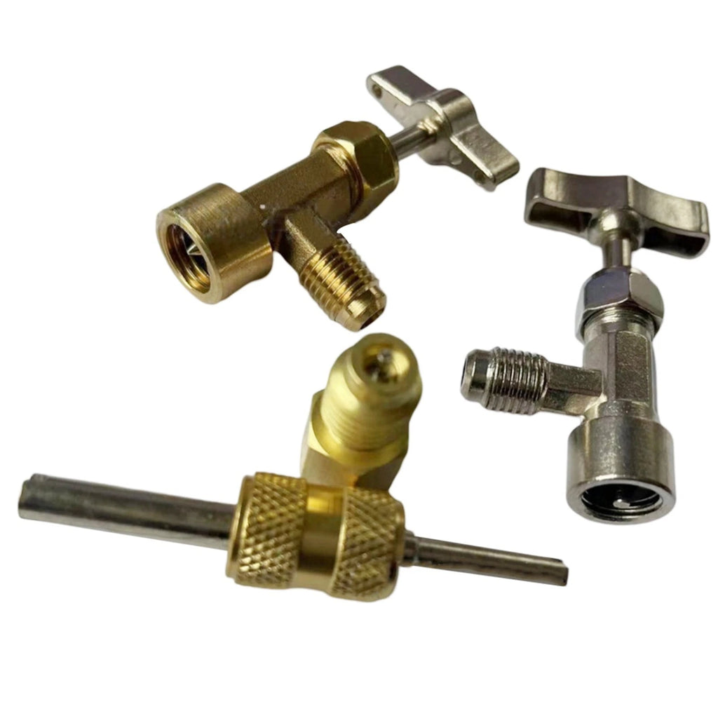 R134A Can Tap Kit with Valve Core Removal Tool for Automotive (All Years)