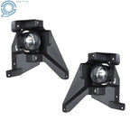 Set of 2 Clear Bumper Fog Lights for Ford Fusion (2013–2016)