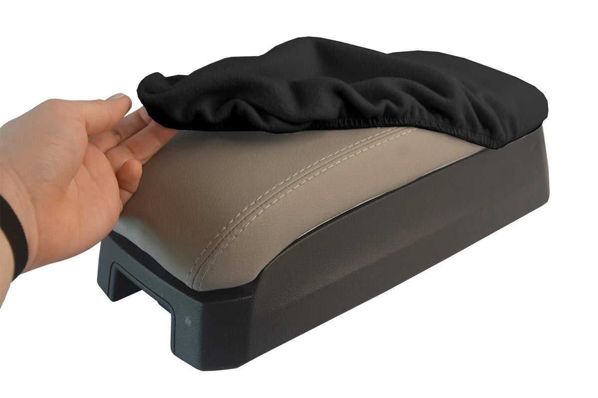 Armrest Cover Protector for Jeep Patriot (2009–2017) Black Fleece