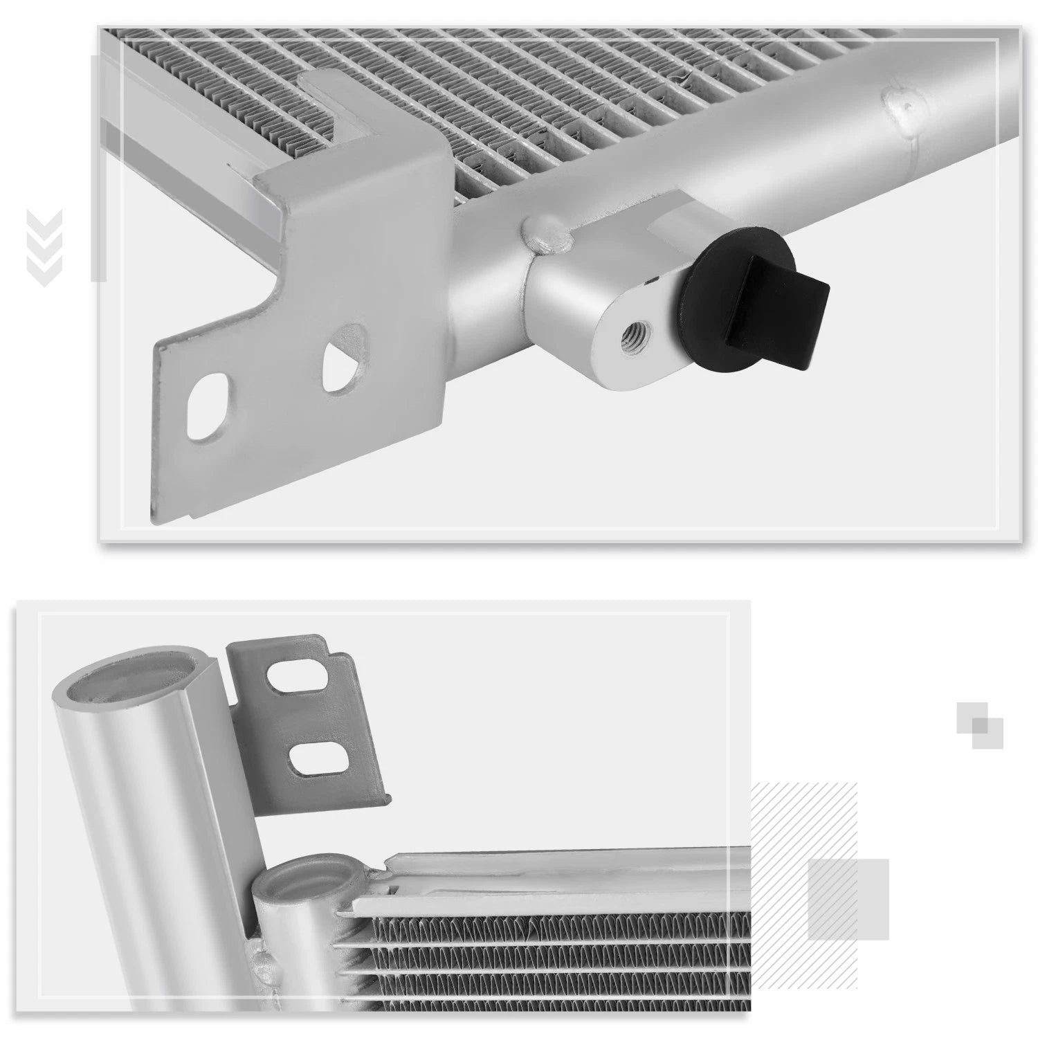 Aluminum Core Cooling Radiator for VW Beetle CC Eos GTI (2011–2017)