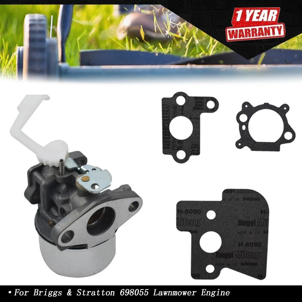Carburetor for Briggs & Stratton Lawnmower Engine (Fits Various Models)