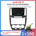 9" Android 11.0 GPS Stereo Radio for Land Rover Freelander 2006-2012