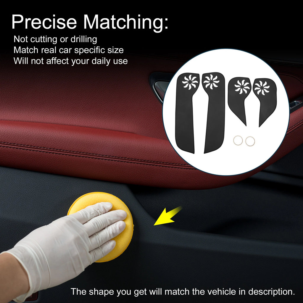Set of 1 Car Door Anti Kick Pad Sticker Protector for Honda Fit (2021)