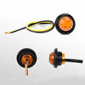 LED Amber Sealed Marker Side Clearance Light for Truck Trailer (12V)