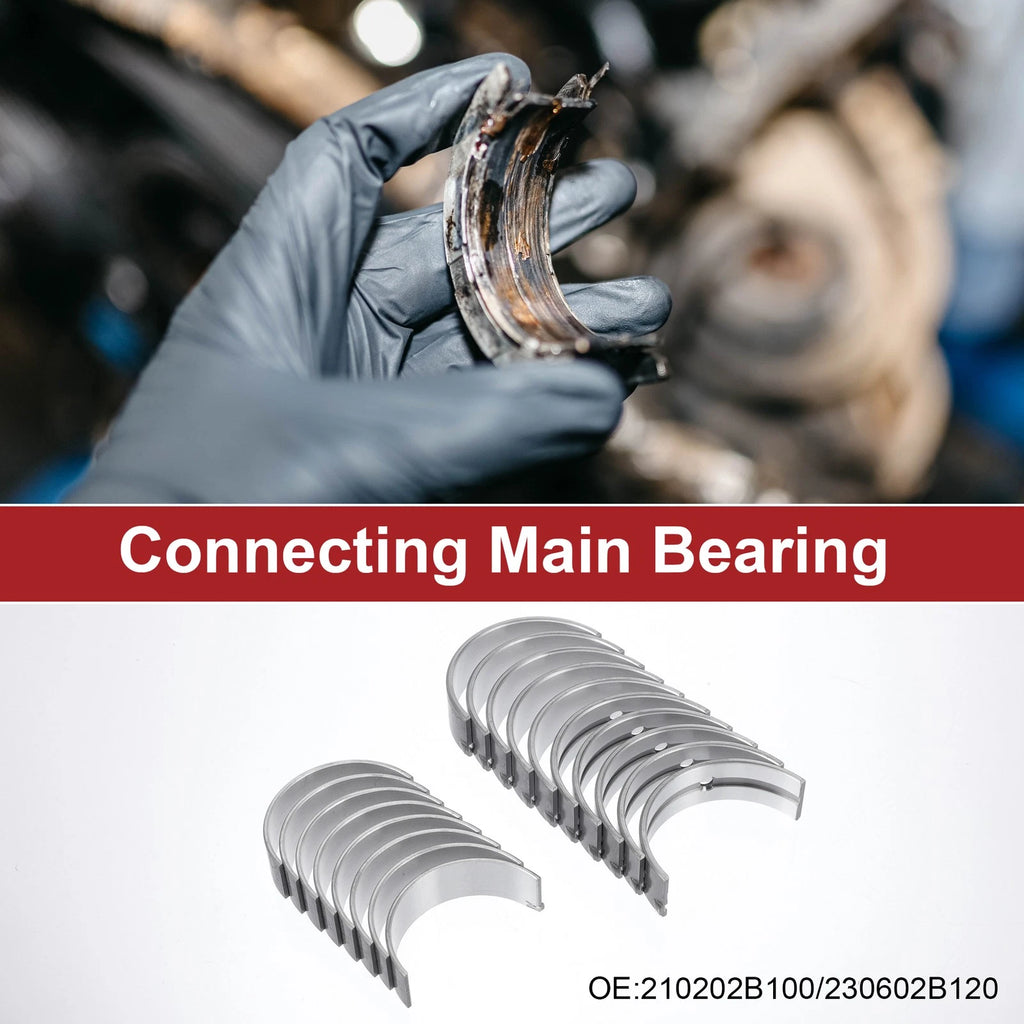 Main Bearing and Connecting Rod Bearing Kit No. 210202B100 for Hyundai Accent (2000–2005)