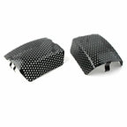 Black Steel Front Caliper Screen Inserts for Harley V-Rod (2008-2019)