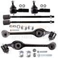 Set of 6 Front Lower Control Arms & Outer Tie Rod Links for BMW 745i (2002–2005)