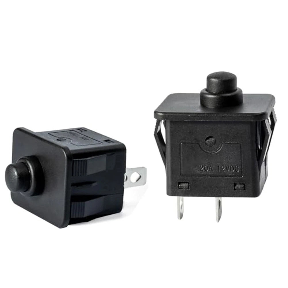 2X 2Pin Plunger Foot Pedal Switch for Ride On Cars (6V 12V 24V)