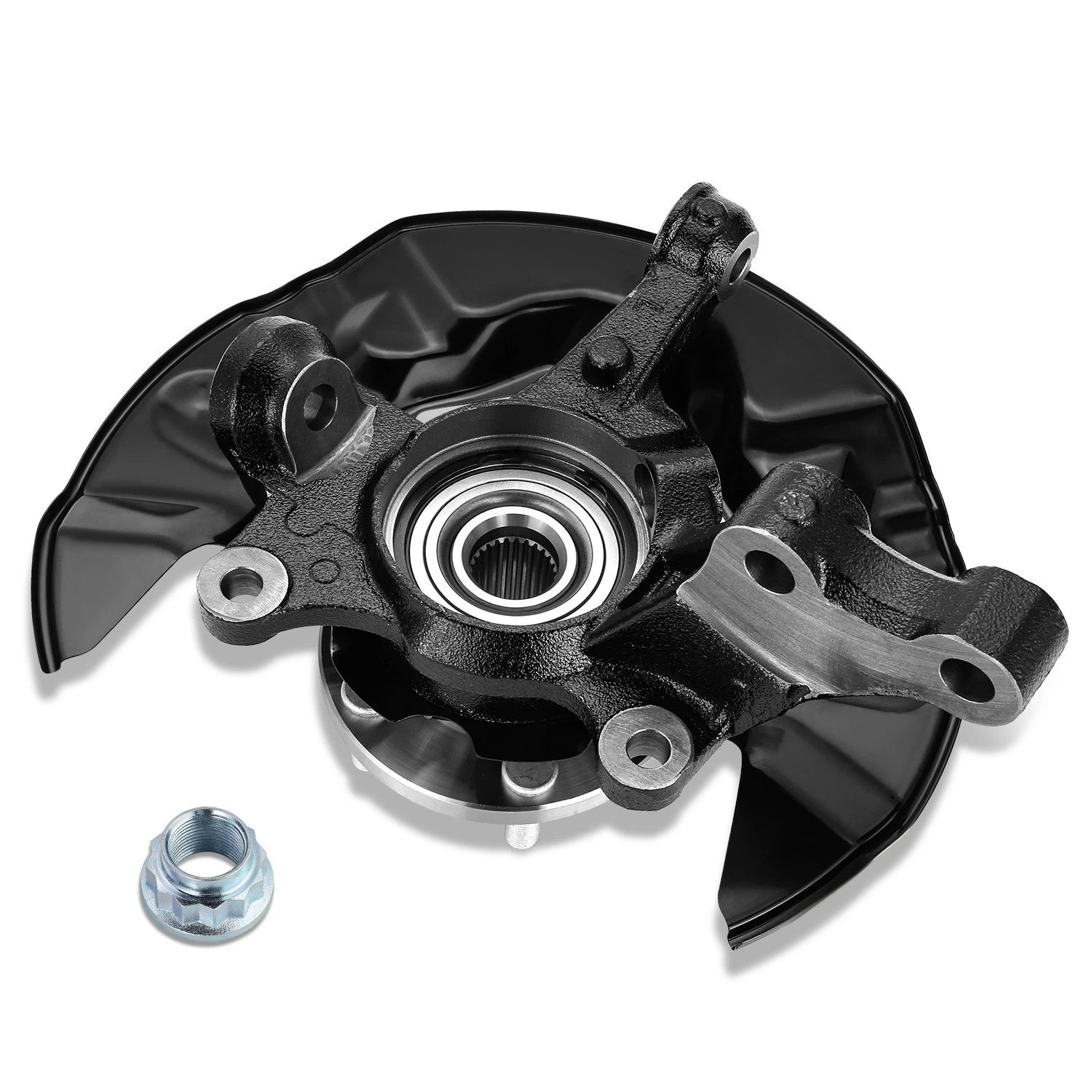 Front Left Driver Loaded Wheel Bearing Knuckle Assembly for Toyota Corolla (2003–2008)