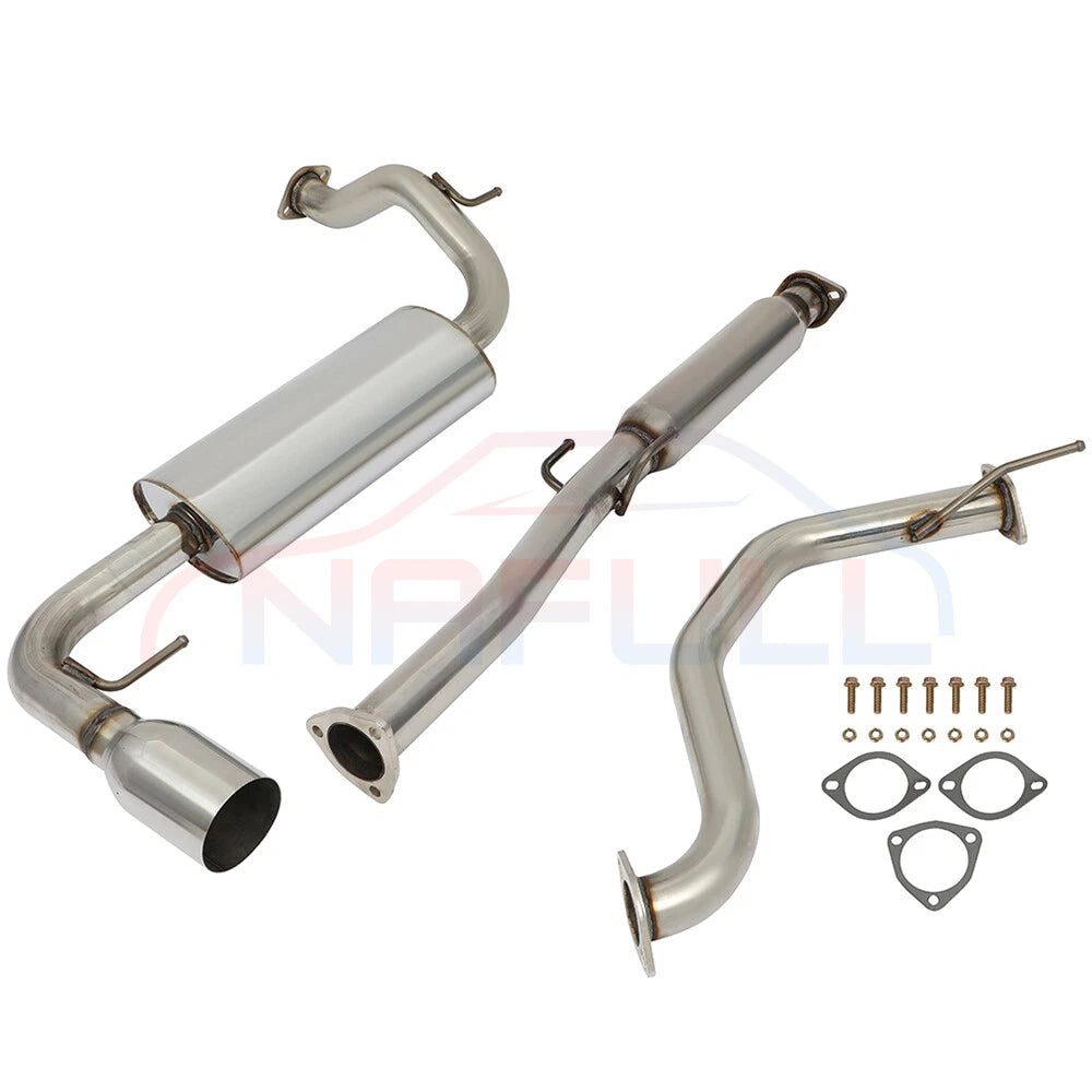 4" Rolled Muffler Tip for Honda CRX (1988–1991) - Stainless Exhaust