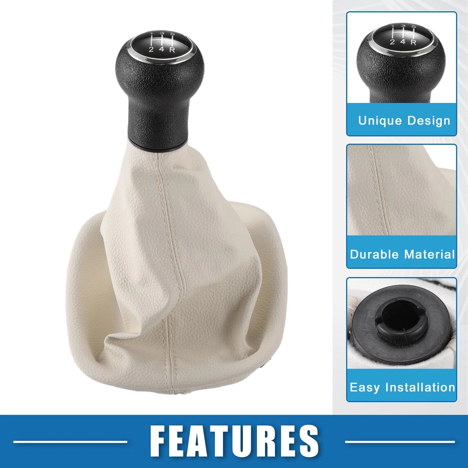 5 Speed Manual Transmission Shift Knob for Volkswagen Passat (1996–2000) 724117607166
