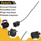 1 Pin Engine Oil Pressure Sensor Connector Plug for Volkswagen Beetle (1998–2016)