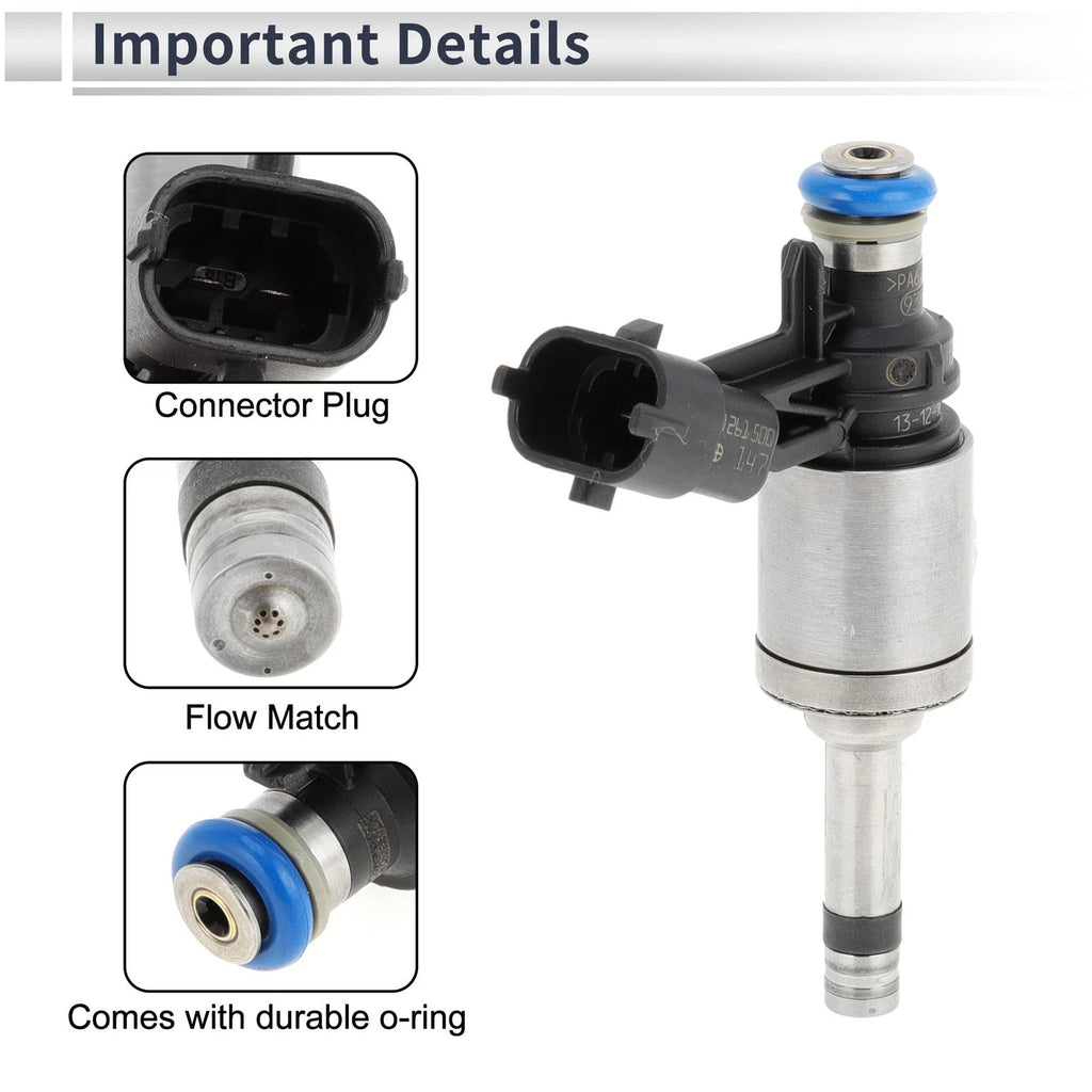 1 Pc Fuel Injector No.12589444 for Chevrolet Cobalt SS 2.0 (2008–2009)