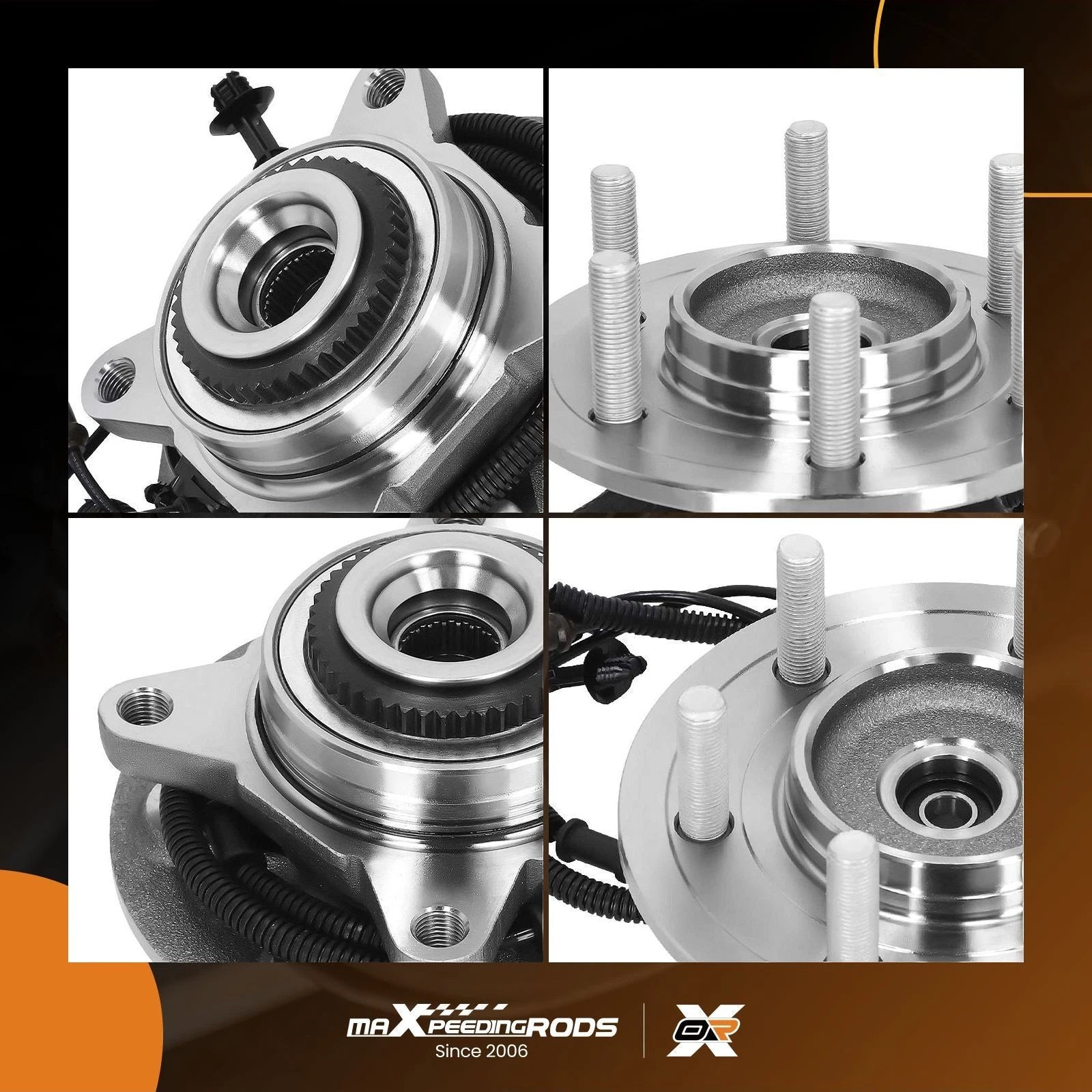Front Wheel Hub Assembly for Ford F-150 4WD (2018–2020) JL3Z1104P HUB434