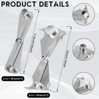 4X AC Fuel Line Disconnect Tool Kit for HVAC Repair