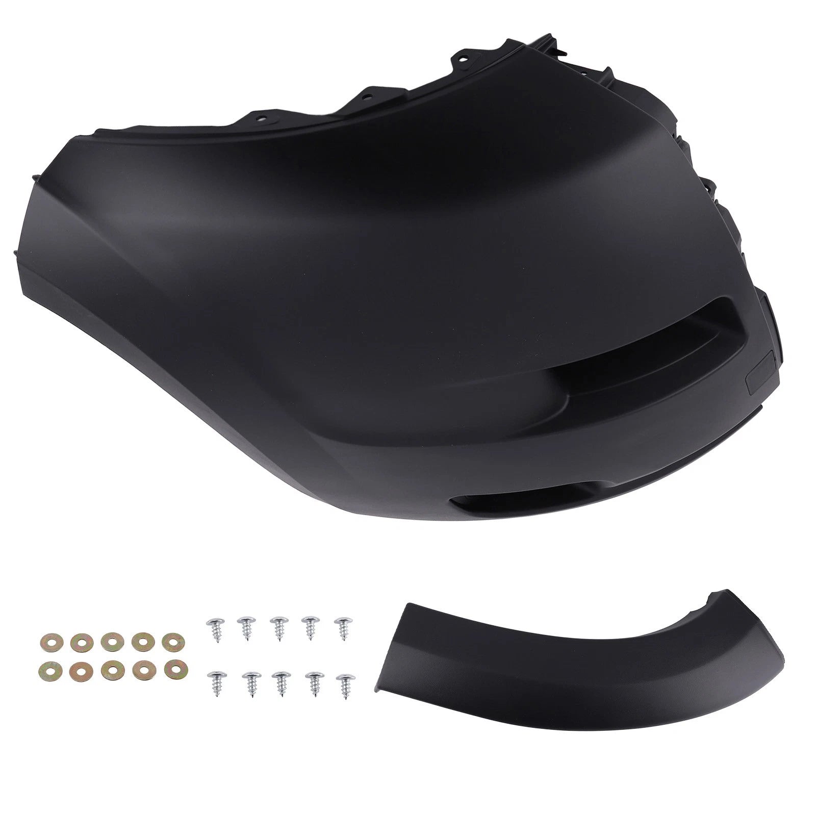 Right Front Bumper End Cap Cover with Flare for Ram ProMaster 1500-3500 (2019-2022)