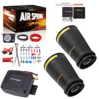 Pair Air Spring Bags + Air Compressor Kit for W21-760-9000 SK6815P01