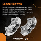 Front Disc Brake Calipers Set for Toyota 4Runner FJ Cruiser (2003-2014)
