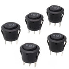 Set of 5 Rocker Switches for