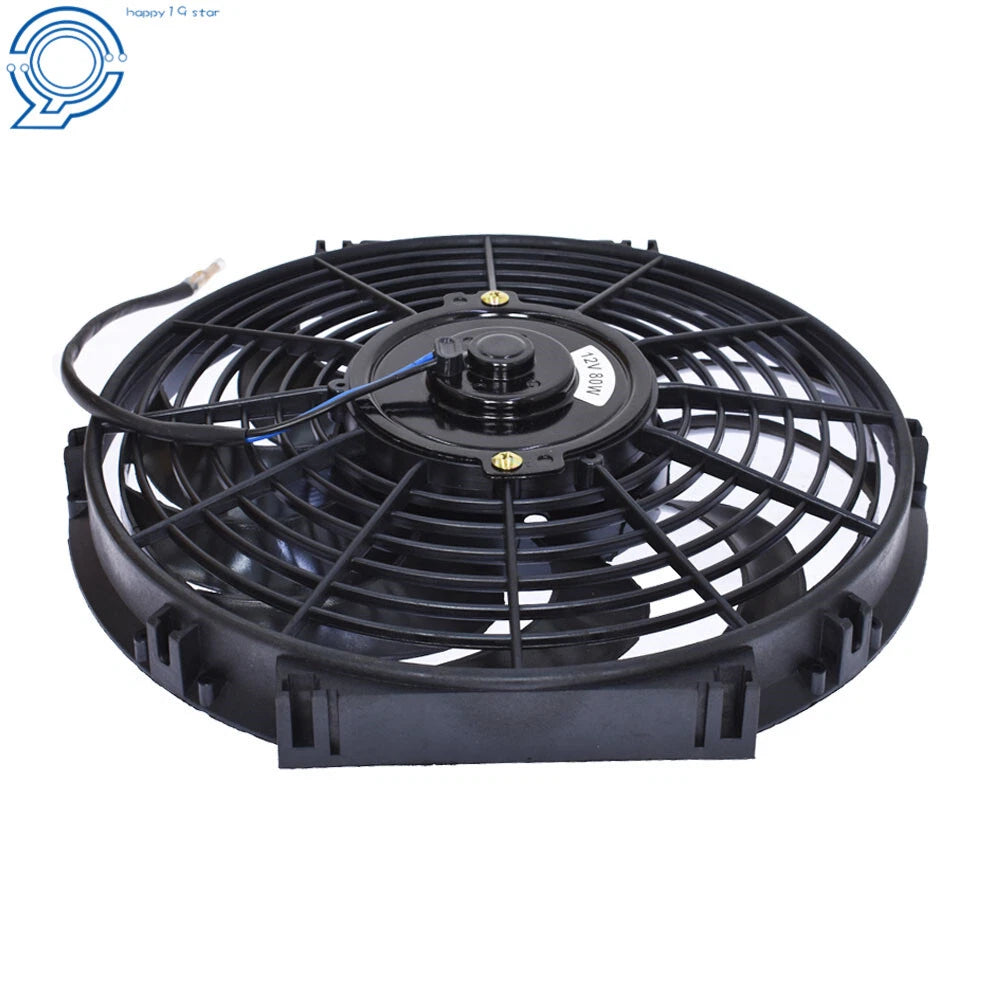 2X 12" Electric Radiator Cooling Fans for Universal Fit (12V)