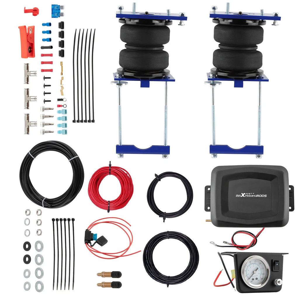 Air Suspension Kit + Air Shock Compressor Kit For Ram 2500 RWD AWD 2014 - 2025