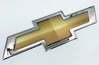 Metal Sign Gold Chevrolet Bowtie Logo Emblem Licensed for Chevrolet (1950–2026)