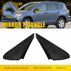 2pc Side Mirror Triangle Corner Cover Trim for Toyota RAV4 (2009–2012) EAX V