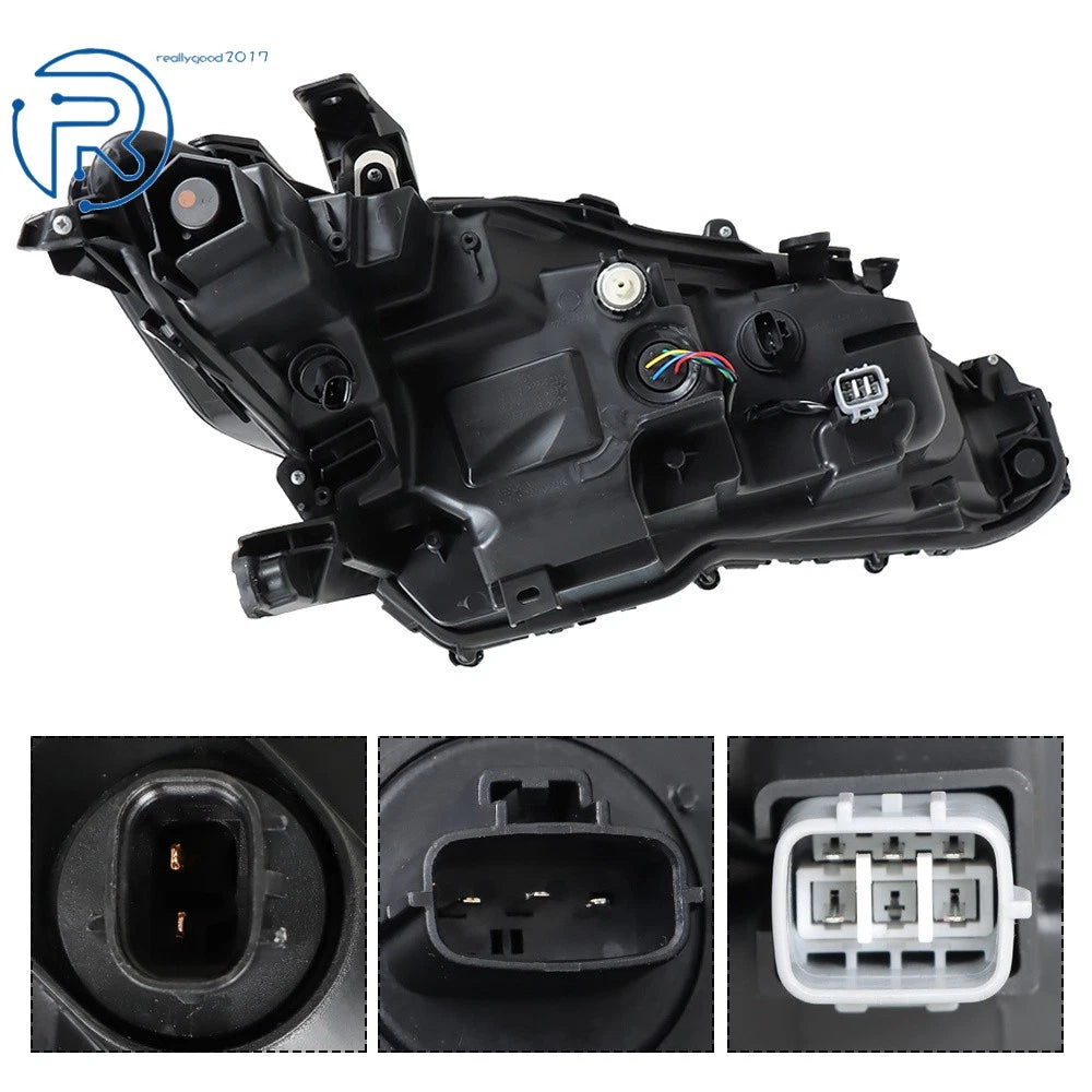 LED Headlights for Toyota Camry (2018–2022) Driver Left Side, Black
