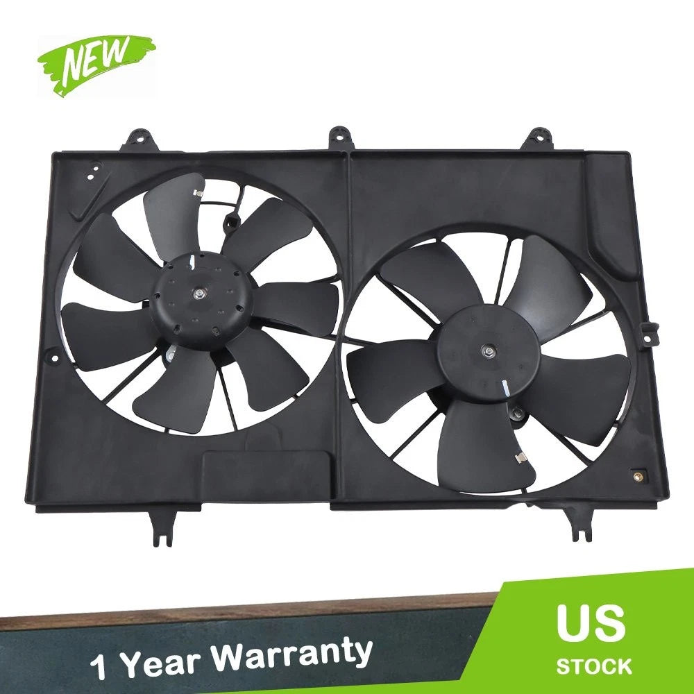 Dual Engine Cooling Fan Assembly for Cadillac CTS V6 3.2L (2003–2004) 25740113