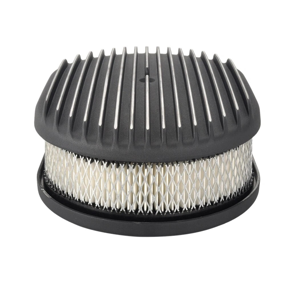12" Oval Polished Aluminum Air Cleaner for Chevy Ford Mopar (Fits )