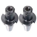 Set of 2 CAT50 ER32 Collet Chucks for CNC Milling (100mm)