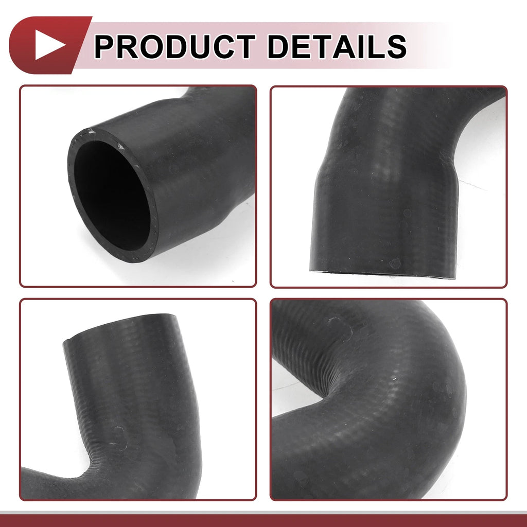 HVAC Heater Hose for BMW X6 (2011–2014) No. 11537584543 Rubber Black