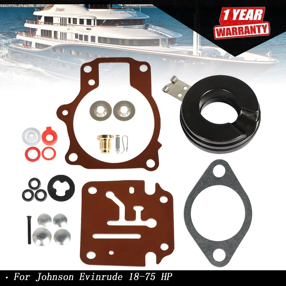 Carburetor Rebuild Kit for Johnson Evinrude 18-40HP (Year Unknown)