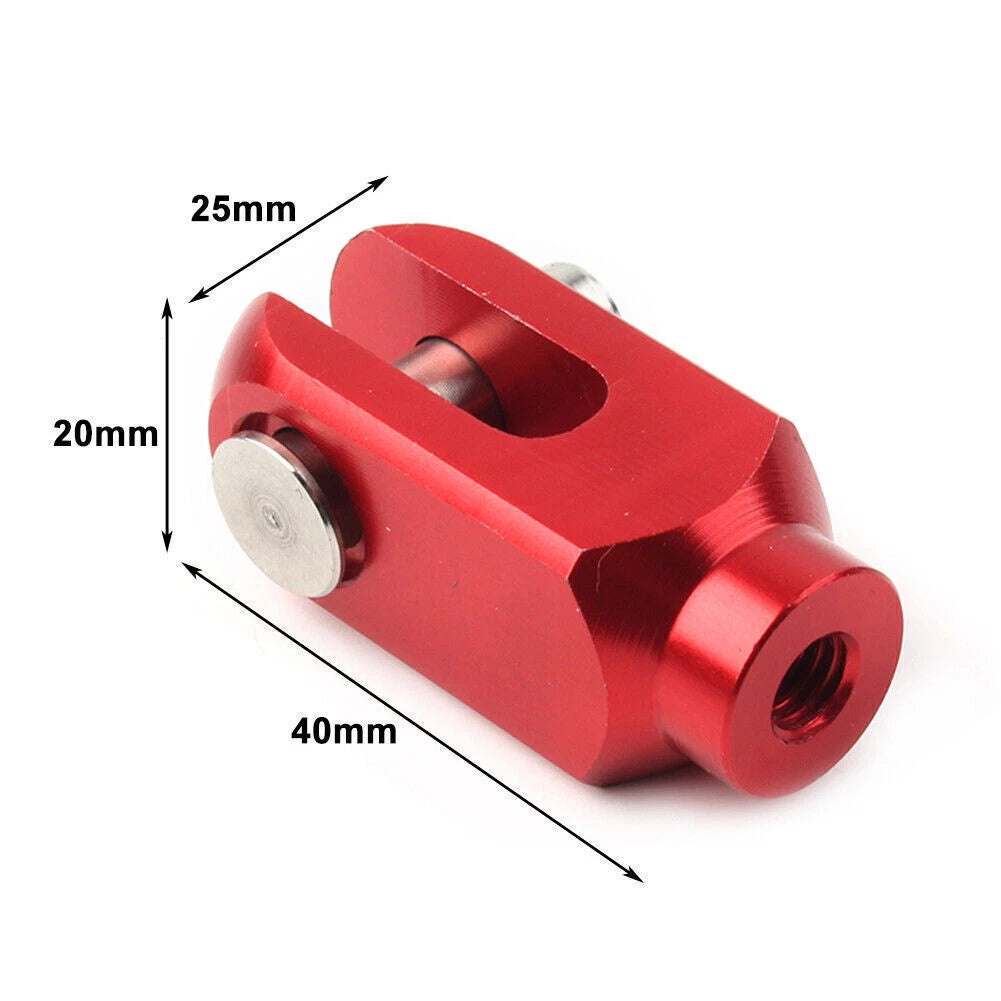 Red Aluminum Rear Brake Clevis for CRF150R CR125 CRF250R CRF250X CRF450R CRF450L (2007–2023)
